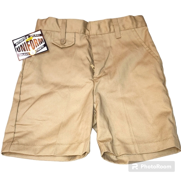 Girls Tan School Uniform shorts size 6 NWT - Picture 1 of 3